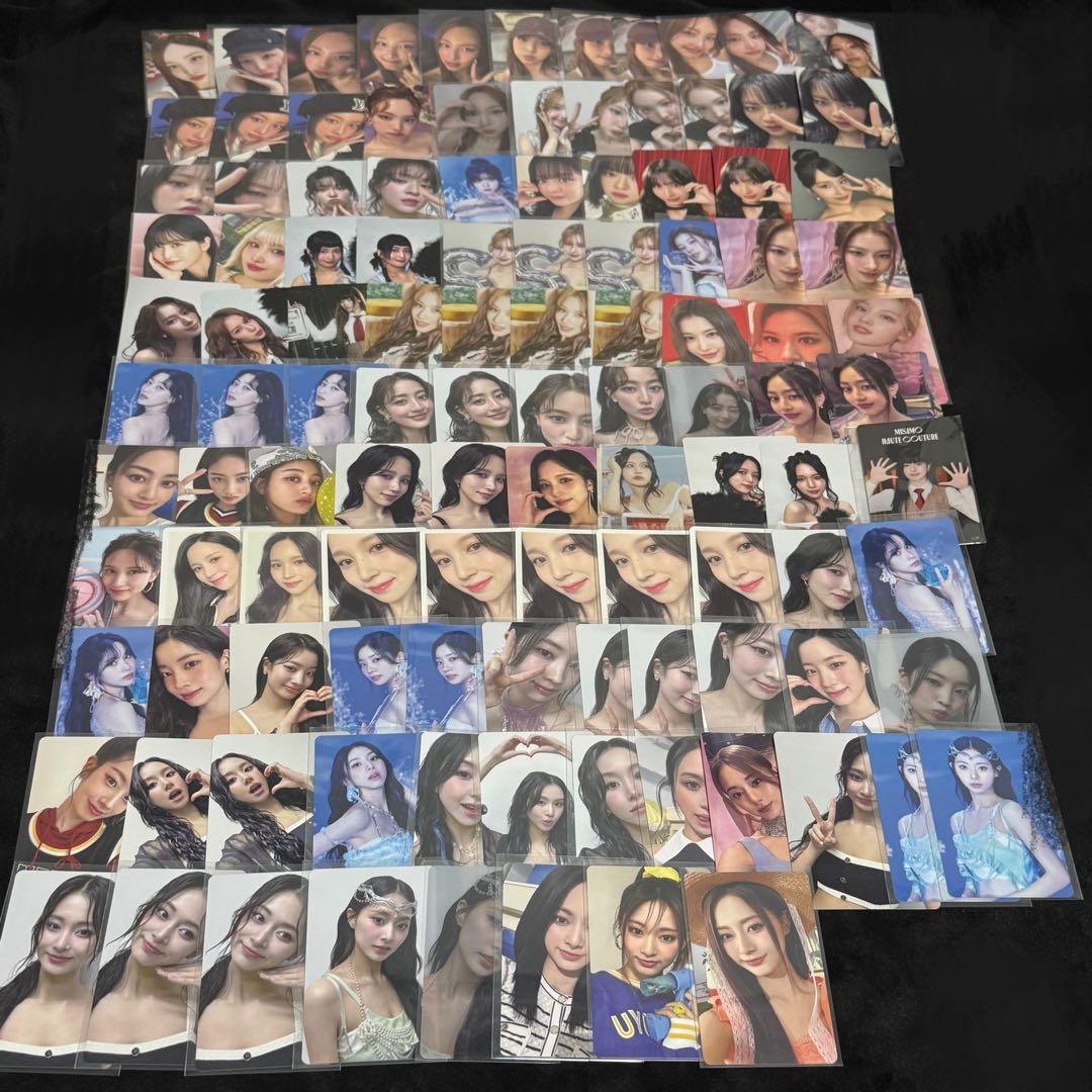 TWICE トレカ セット 送料無料・速達】 TWICE グッズ - 透明 フォト トレカ カード セット