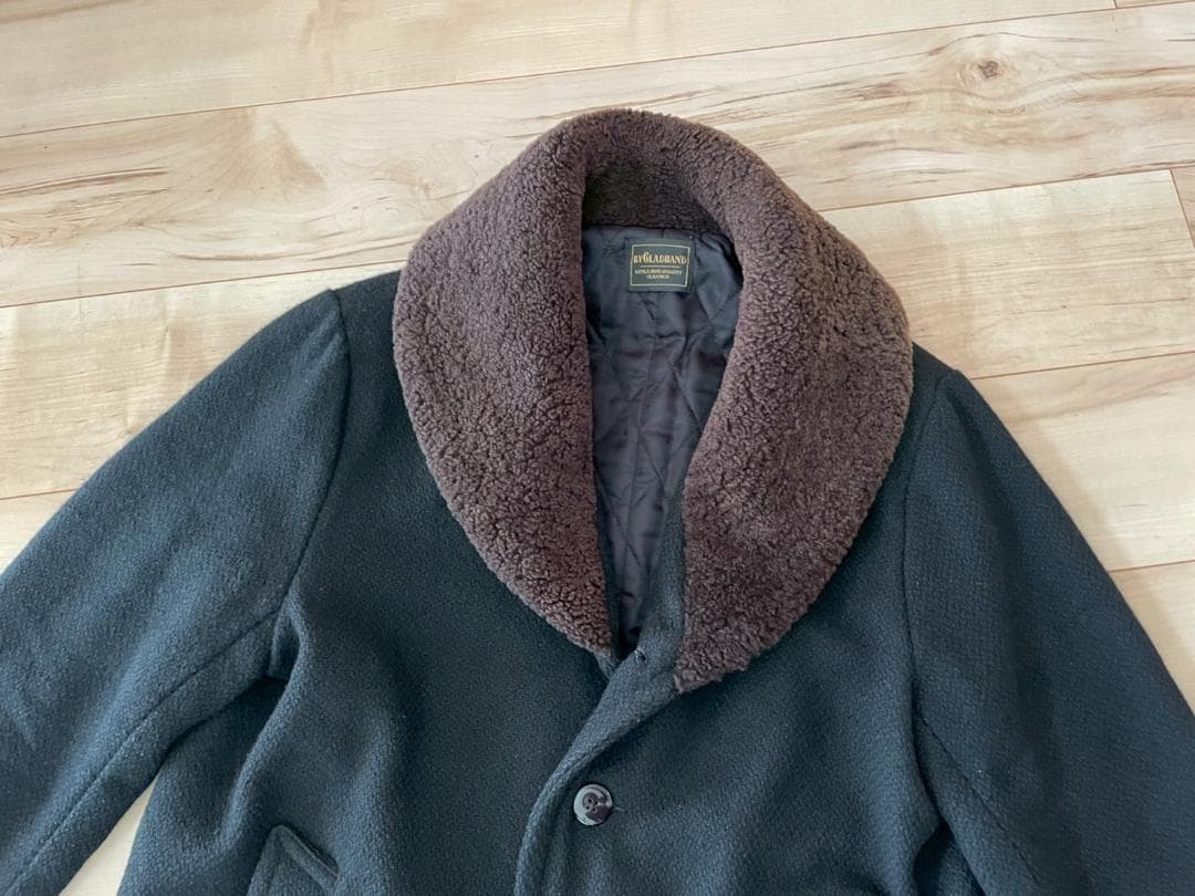 グラッドハンド ギャングコート リアルムートン ボア ドンキ－コート