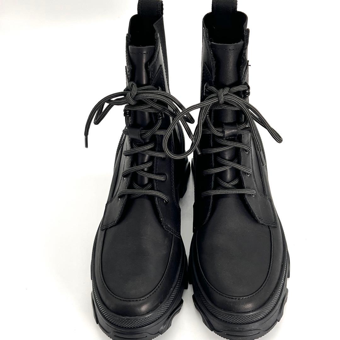 【美品】SOREL　ブレックスブーツ 防水　24.5cm レディース　黒