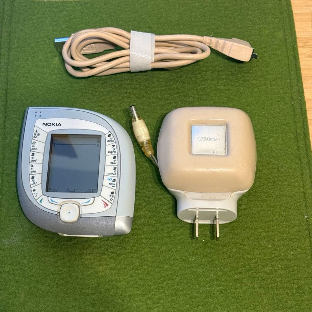 激レア】NOKIA 7600 グレー 通話未確認/ 動作良好/ 起動可 - メルカリ