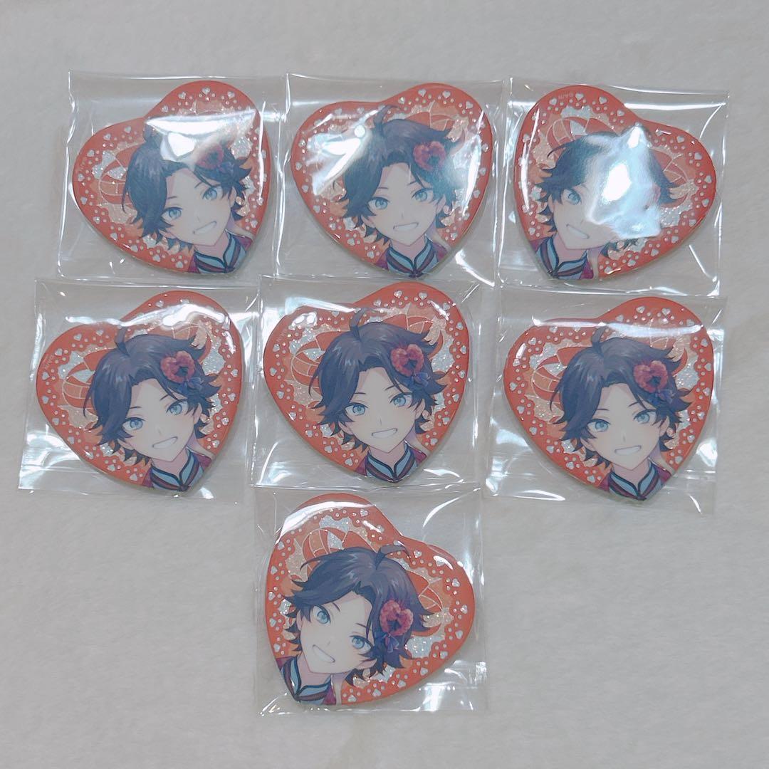にじさんじ ジュンブラ2025 三枝明那 ハート缶バッジ - メルカリ