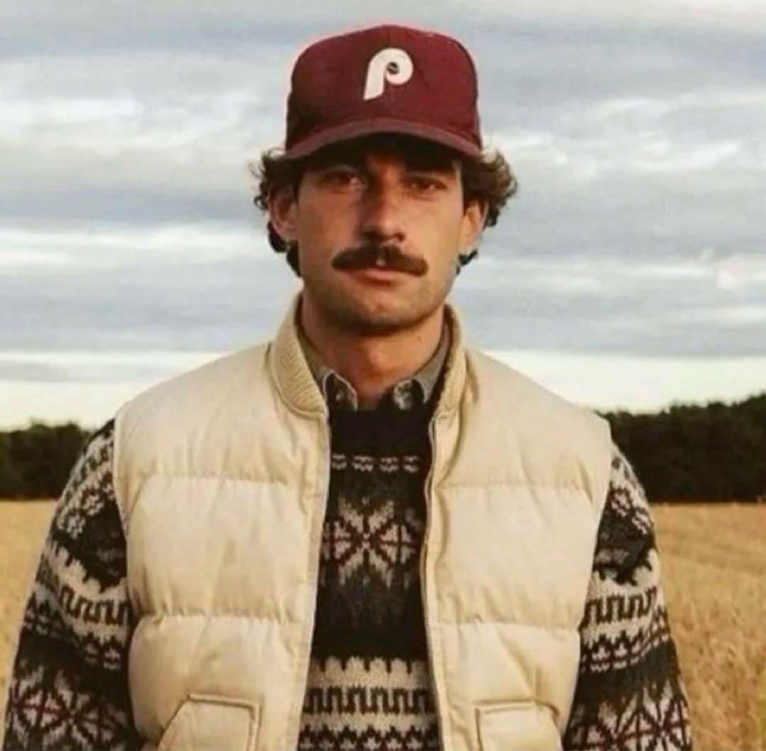 希少 80s~90s フィリーズ キャップ 古着 vintage ツバ裏グリーン