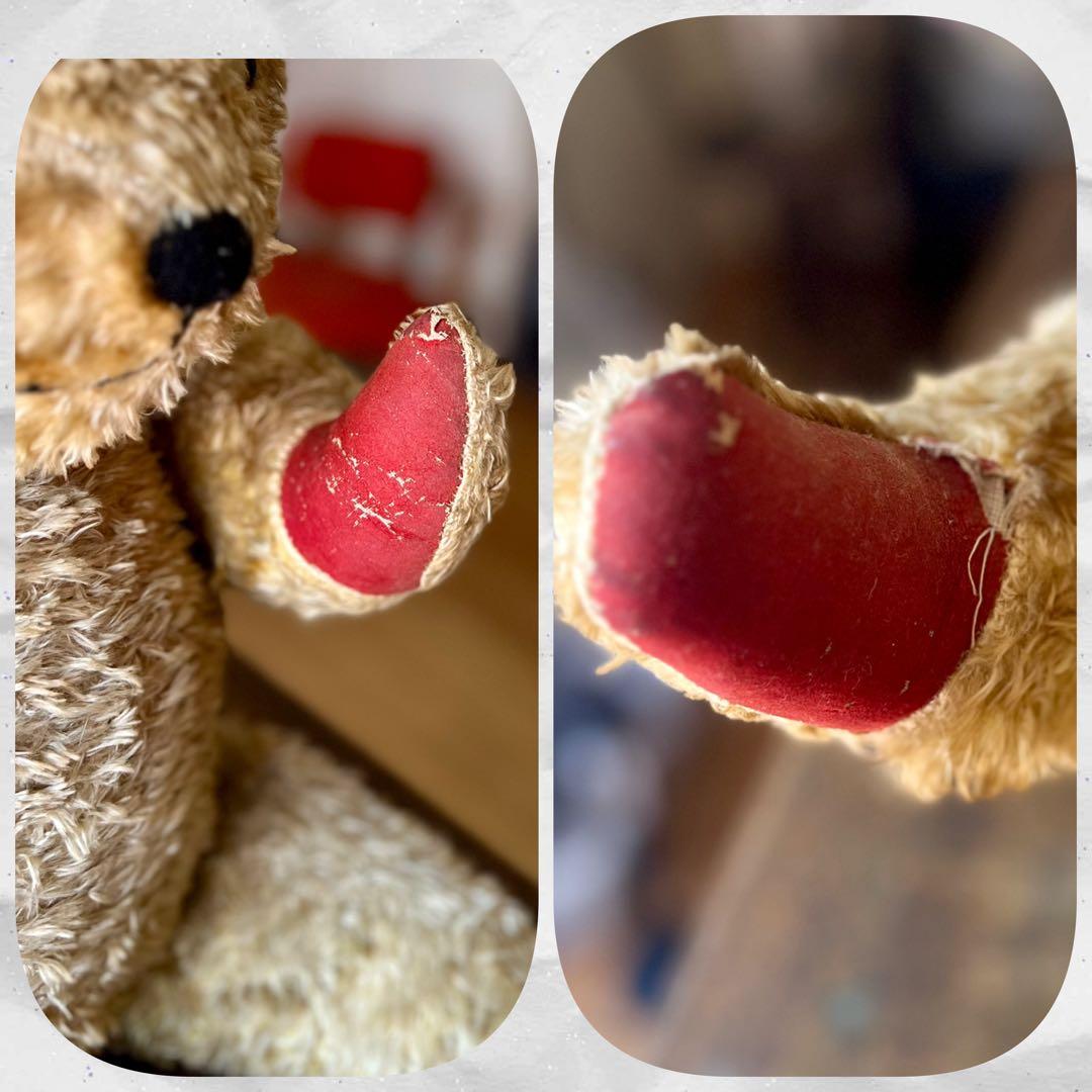 ヴィンテージ クマのぬいぐるみ テディベア アンティーク 50㎝ ノーマーク