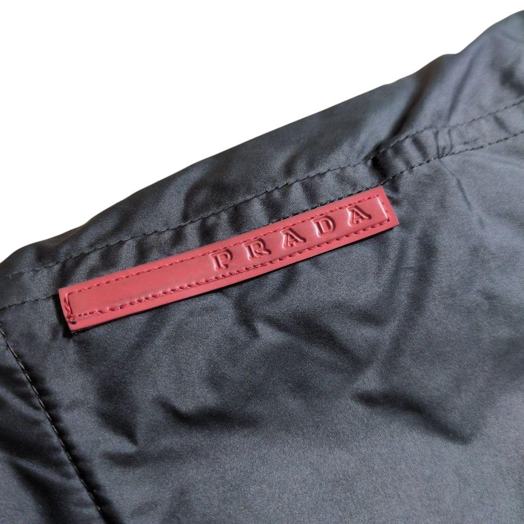 希少】PRADA SPORT ハイネック ジップアップ 中綿 ジャケット - メルカリ