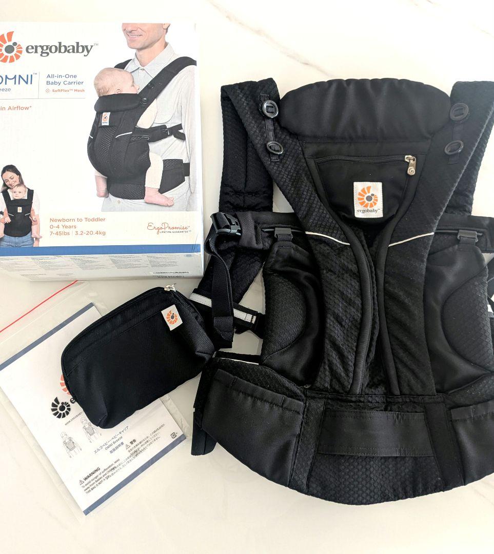 【ユチャ】エルゴベビー OMNI Breeze オニキスブラック OMNI Breeze / オニキスブラック | エルゴベビー オンラインストア