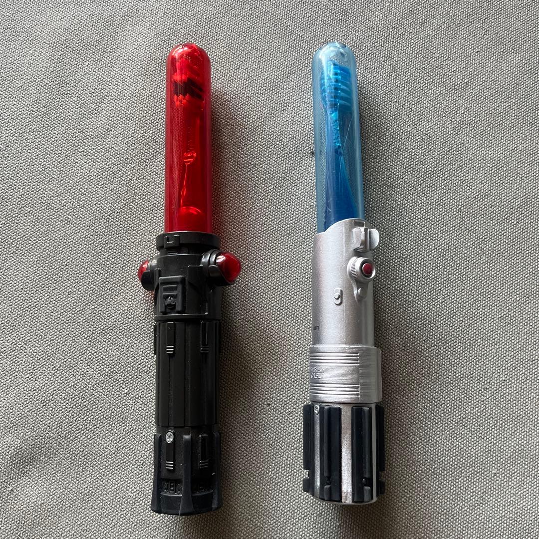 スターウォーズ ライトセーバー歯ブラシ - メルカリ