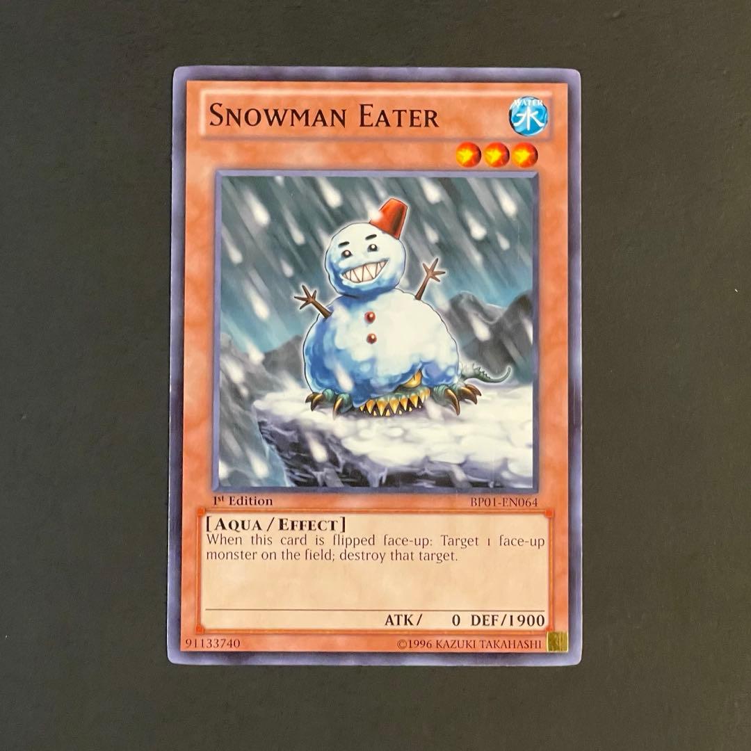 遊戯王 スノーマンイーター 英語版ノーマル BP01 1枚 - メルカリ