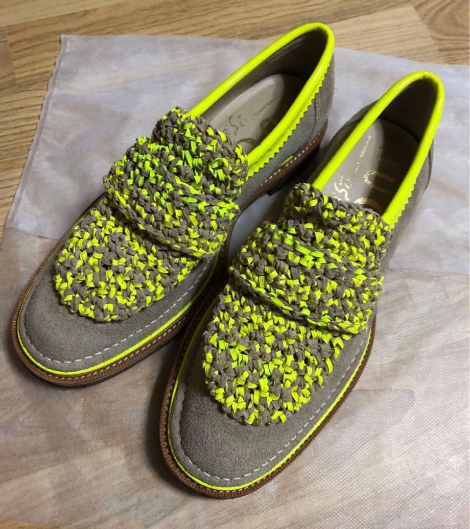 JUCO. パイナップルローファー　美品‼️ HIMIKO ローファー 「Made in Japan」「撥水」トラックソールコイン