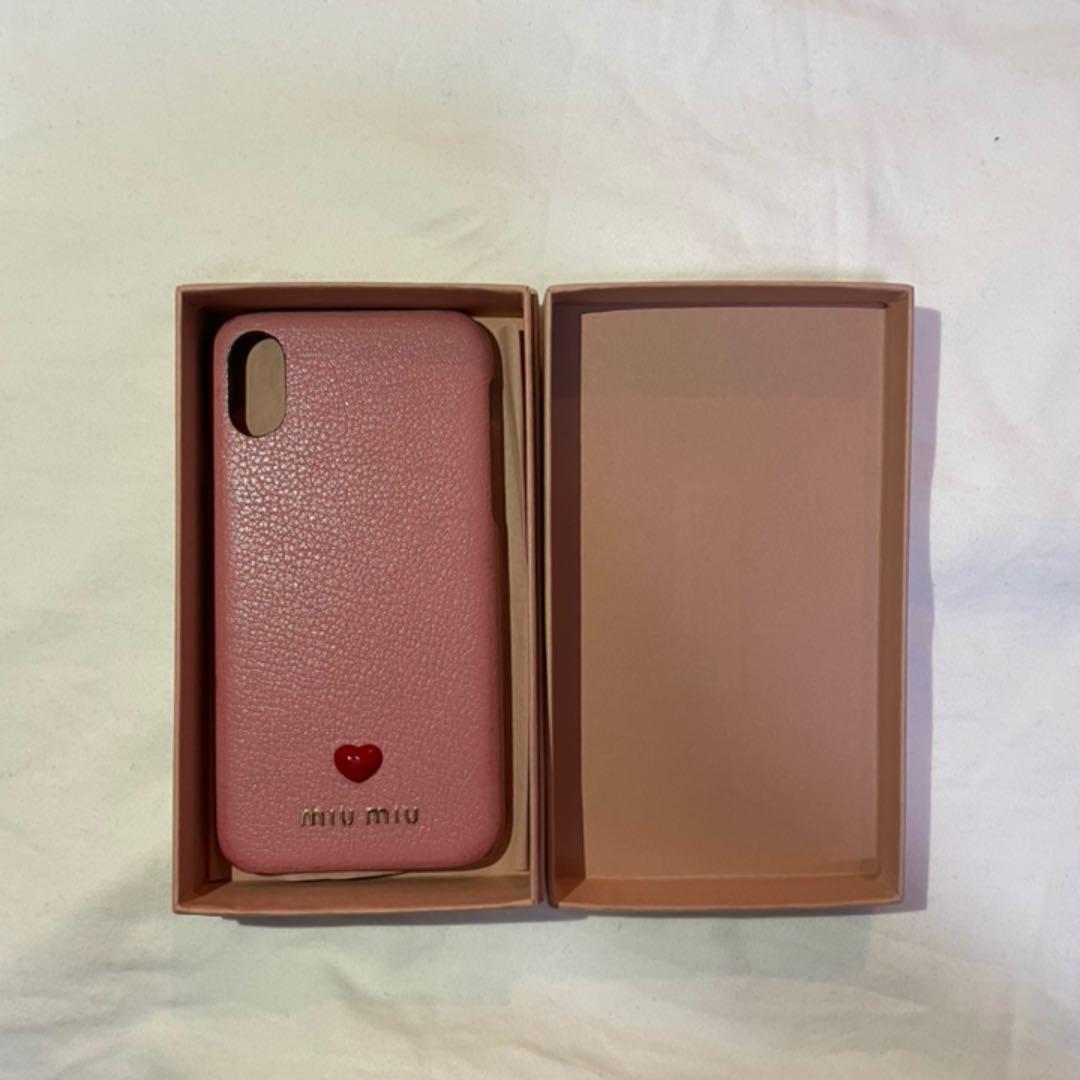 miumiu iphoneケース ミュウ ミュウ iphone17promax/16pro ケース レザー miumiu新作