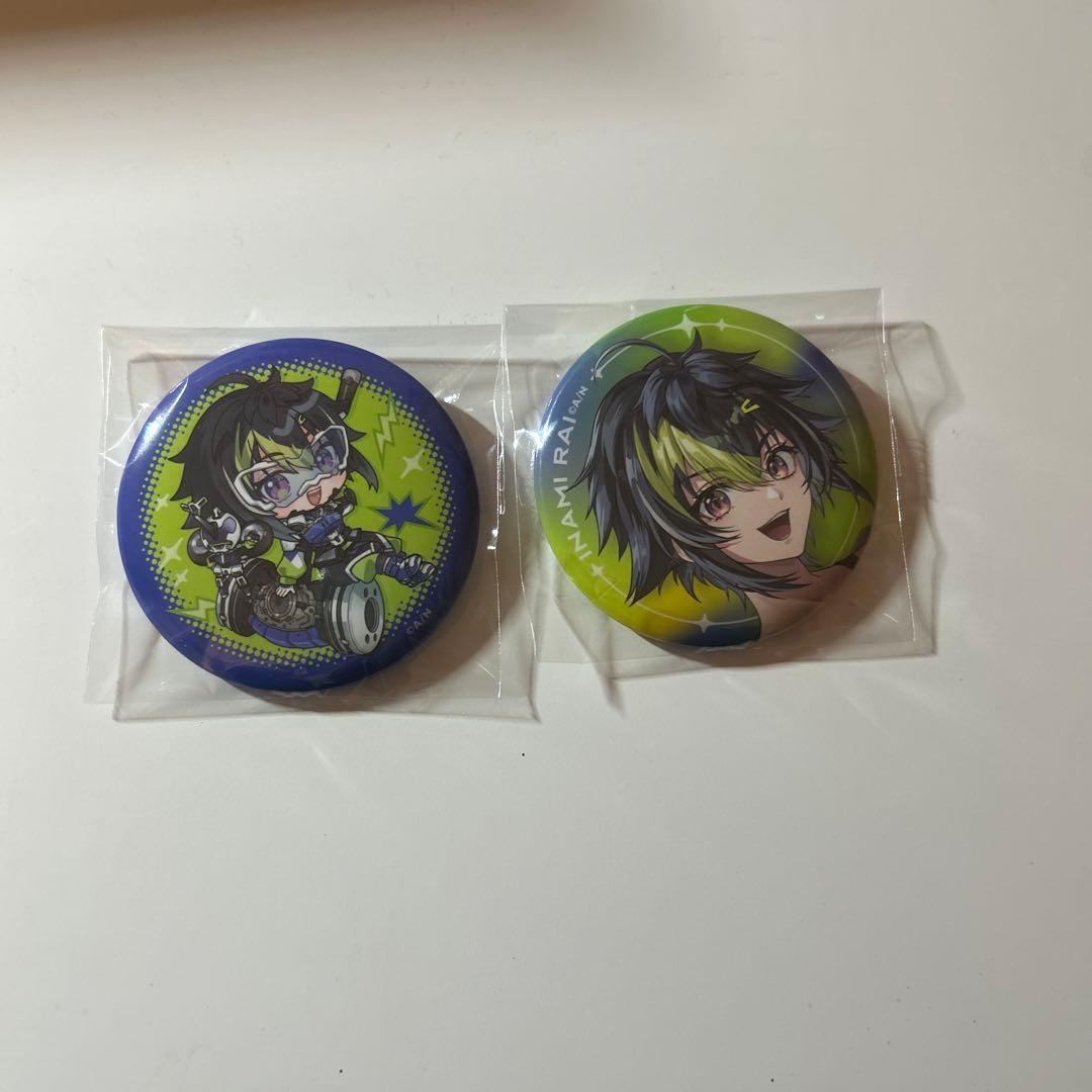 伊波ライ halfアニバーサリー 缶バッジ - メルカリ