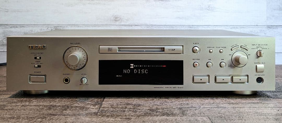 訳アリ品】TEAC ミニディスクデッキ MD-5 MKII - メルカリ