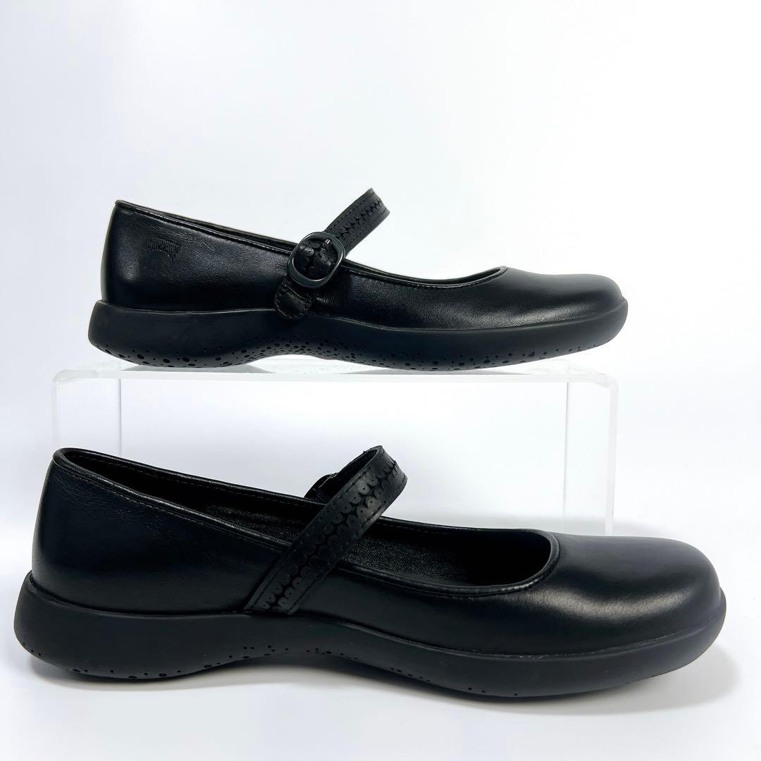 《極美品》カンペール スパイラルコメット フラットシューズ ブラック 36