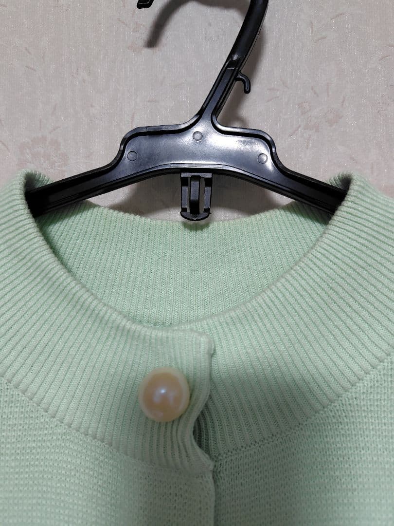 あや様専用】フランシュリッペ ミントグリーン パールボタンカーディガン