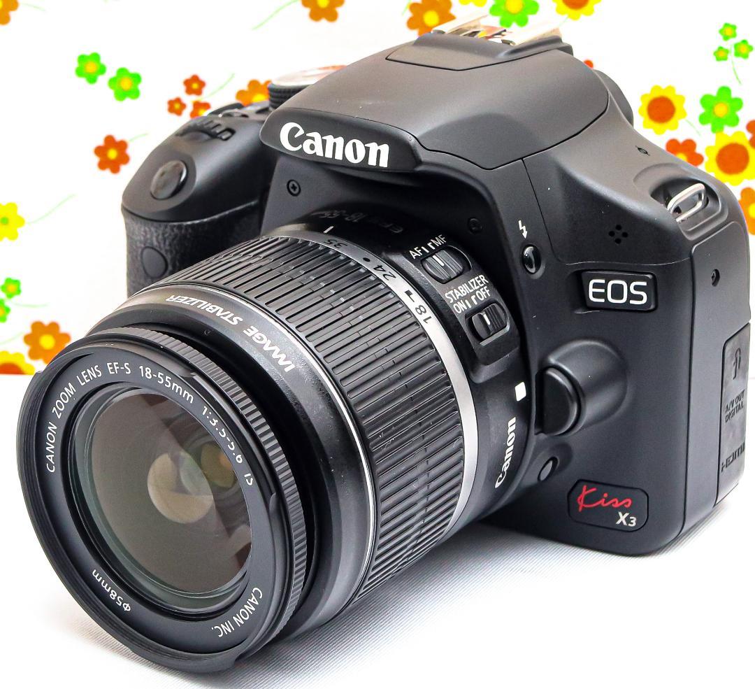 あすちゃん Canon kiss x3☆動画機能☆お手頃価格☆スマホに転送