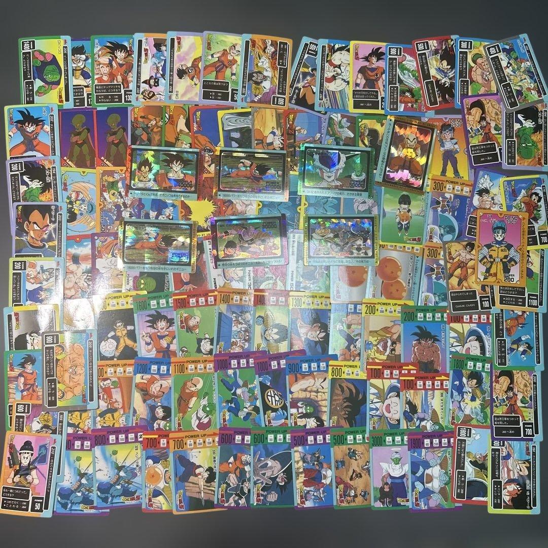 ドラゴンボール　カード　アマダ まとめ売り　古め　バードスタジオ　100枚ごえ 5枚まとめ売り】ドラゴンボールZ ラミネートカード AMADA アマダ