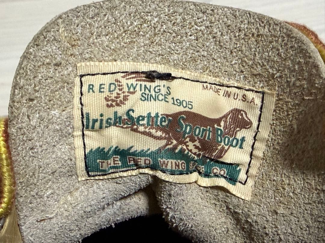 レッドウィング 8167 スエード プレーントゥ 8E 四角犬タグ - メルカリ