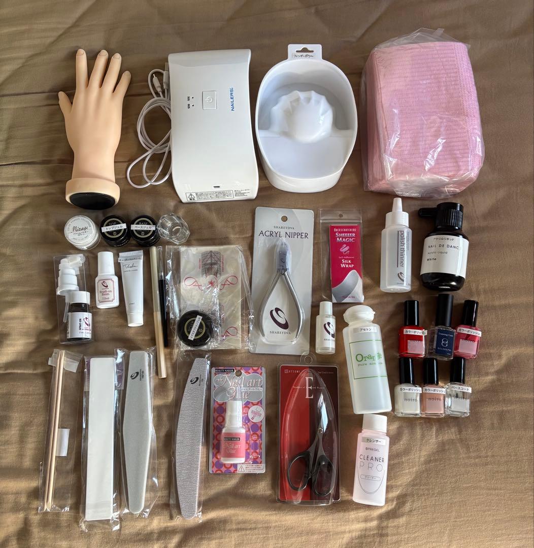 ネイル検定2級・3級セット 楽天市場】◇JNECネイリスト技能検定 3級厳選35点セット 道具が一式