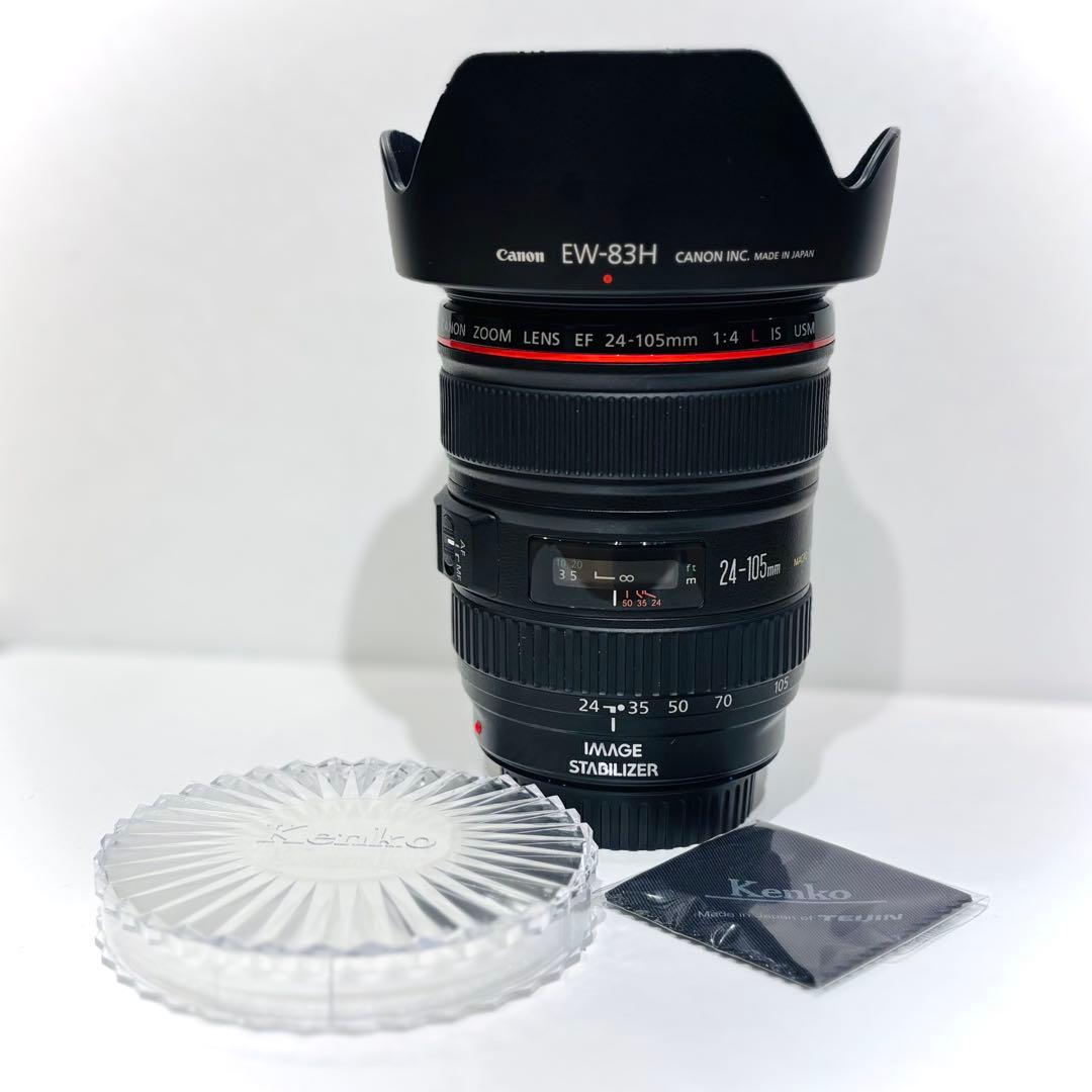 Canon キヤノン EF24-105mm F4L IS USM ズームレンズ Amazon.com : Canon EF 24-105mm f/4 L is USM Lens for Canon EOS SLR