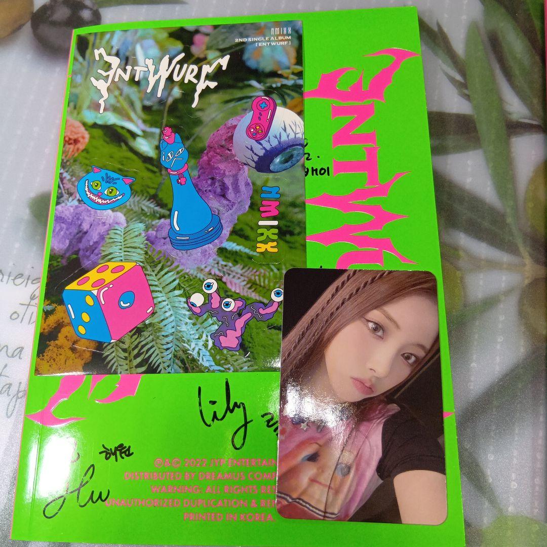 NMIXX プロモアルバム 非売品 サイン入り ENTWURF ① - メルカリ
