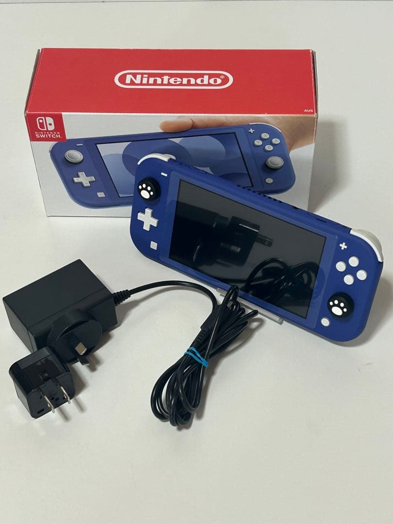 Nintendo Switch Lite (HDH-001)青/ 箱、充電器付き Nintendo Switch Lite Hand-Held Gaming Console Turquoise HDH-001