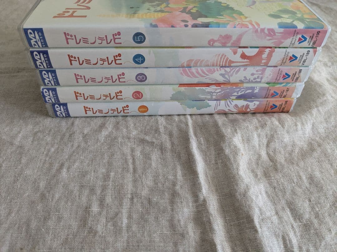 ドレミノテレビ DVD ①〜⑤ セット
