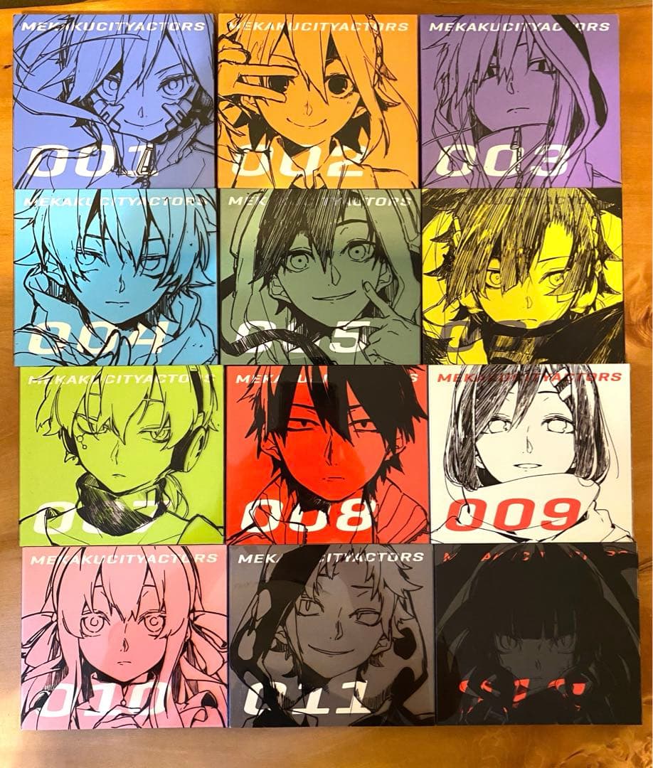 メカクシティアクターズBlu-ray全12巻セット(完全生産限定版) - メルカリ
