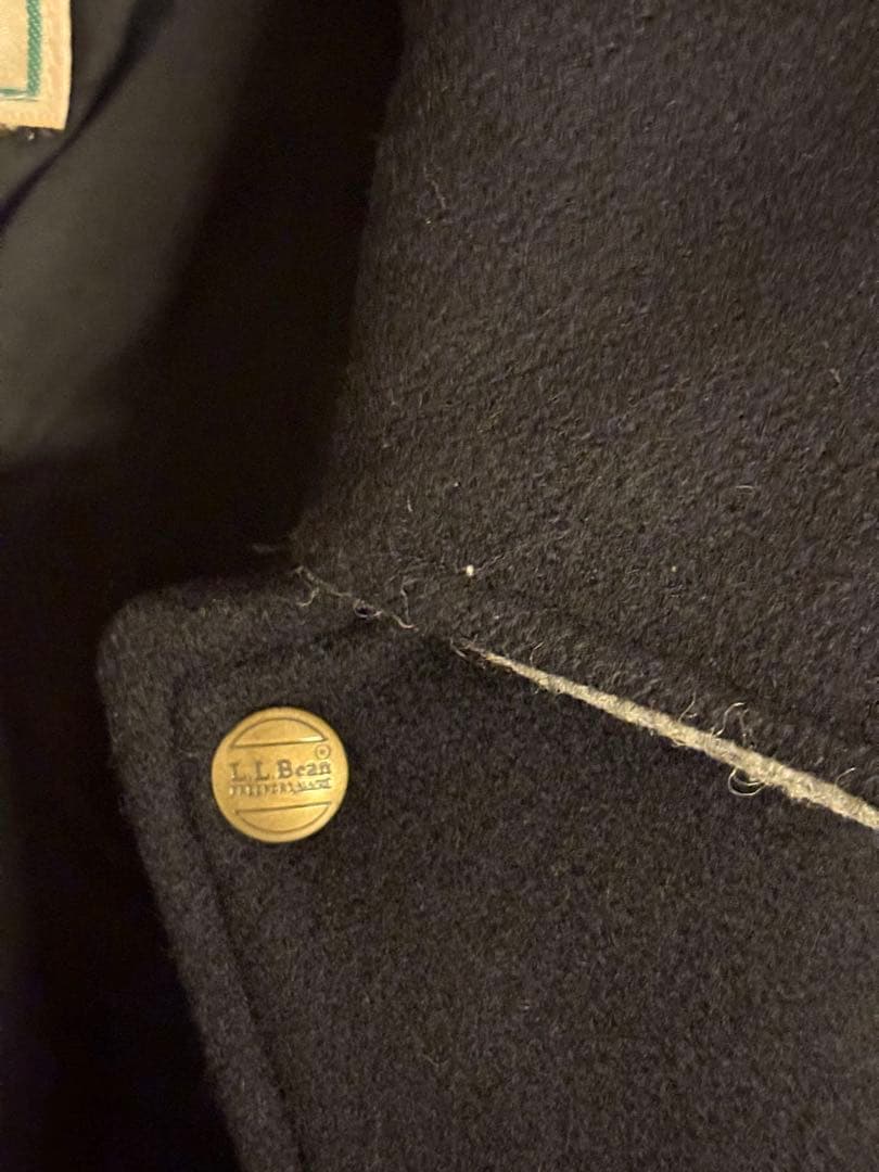 L.L.Bean ネイビー スタジャン