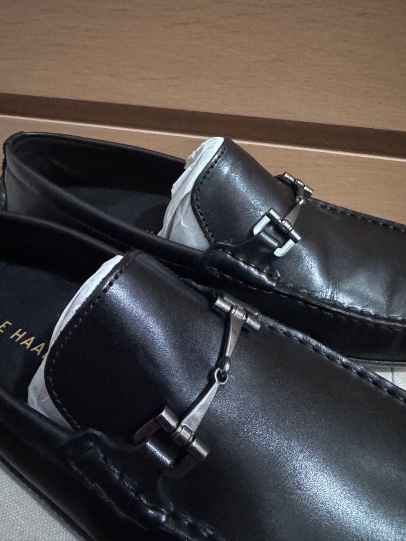 COLE HAAN ブラック　ドライビングシューズ　 9M 26.5cm