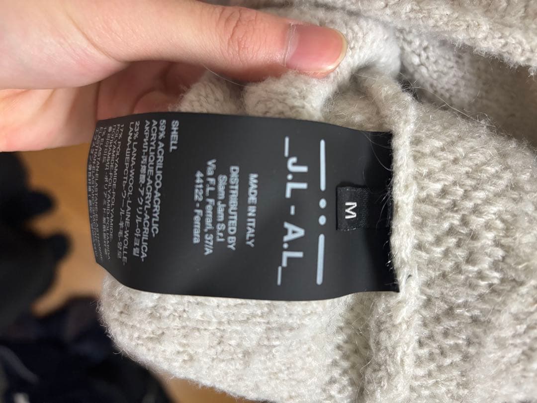 ローズさん着用 _J.L-A.L_ Stave Knit - メルカリ