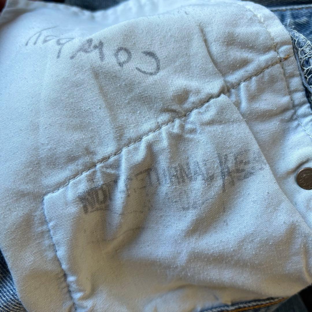 90s USA製 Levi's 501 ゴールデンサイズ ダメージ グランジ - メルカリ