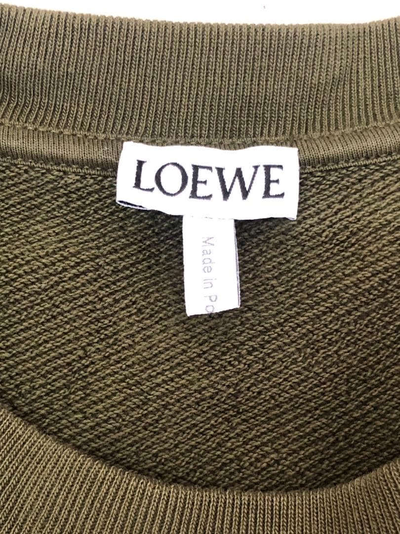 LOEWE ロエベ エンブロイダリー ロゴ スウェット B0000