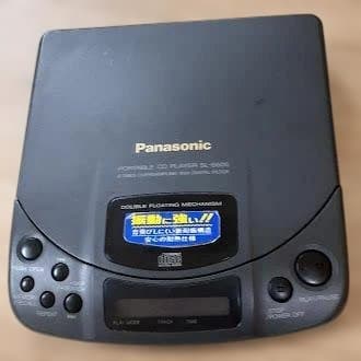 60L0216-10 Panasonic SL-S505ポータブルCDプレーヤー - メルカリ