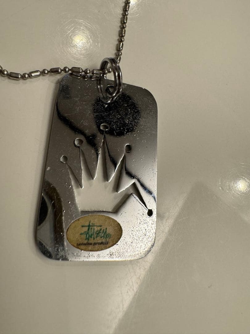 のこまこ様専用 STUSSY オールドステューシー 25周年記念 ドッグタグ