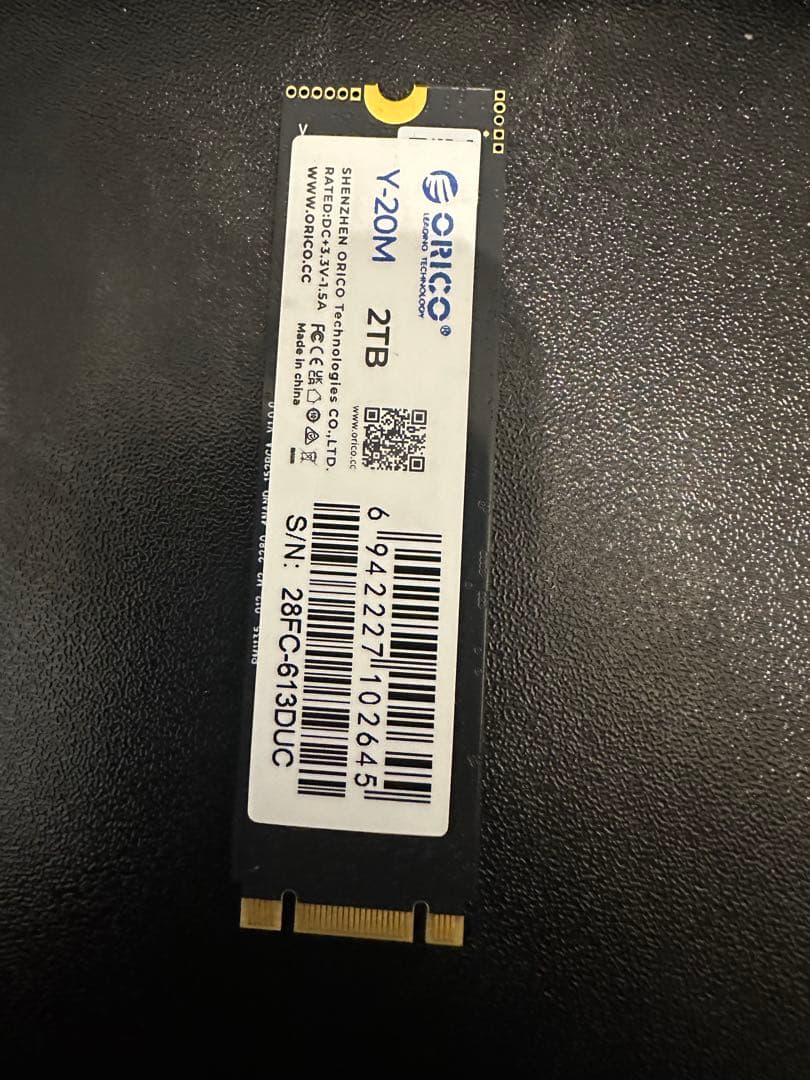 d*o様 ORICO Y-20M 2TB M.2 SSD 新品 ORICO Y20M M 2 SATA SSD 2TB内蔵 SATA M 2 2280 SSD SATA III 6 0Gb/s