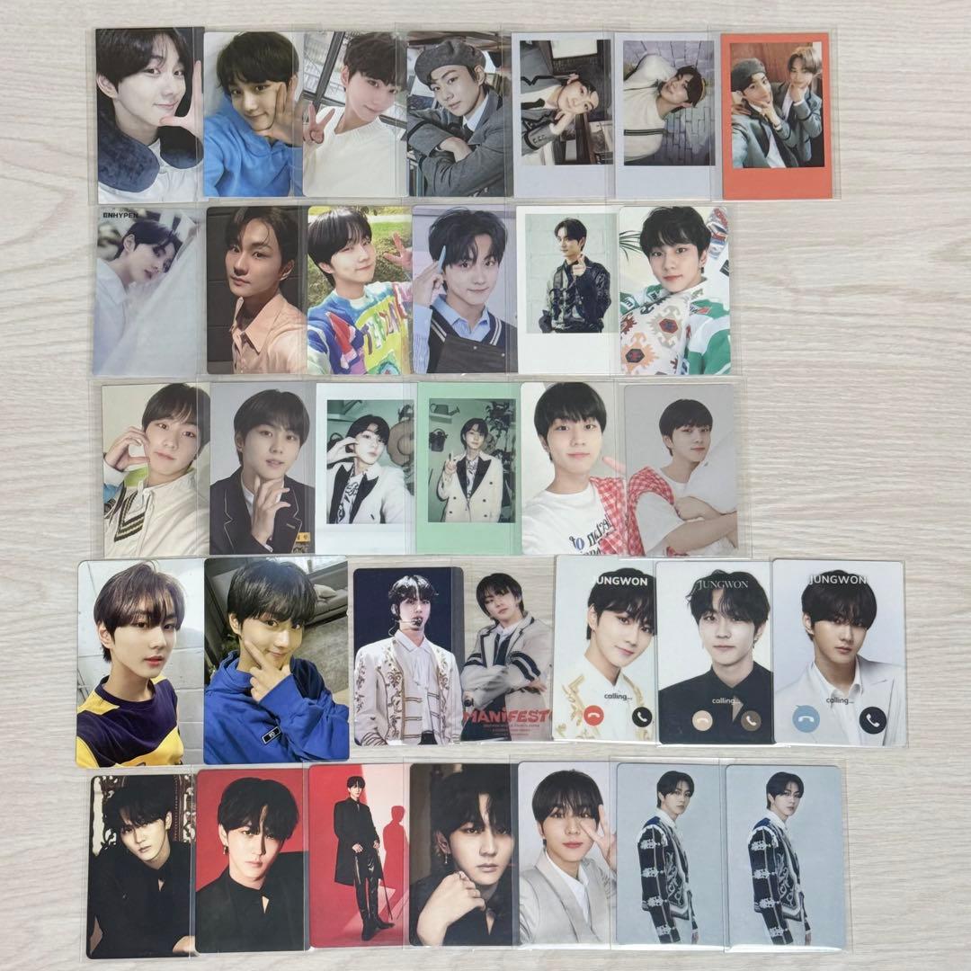 ENHYPEN JUNGWON ジョンウォン トレカ 126枚 まとめ売り - メルカリ