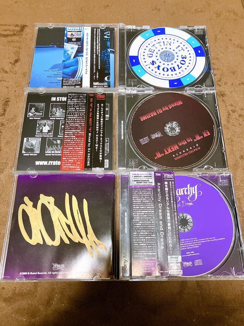 ANARCHY R-RATED 京都　関連 CD DVD 18枚セット　廃盤