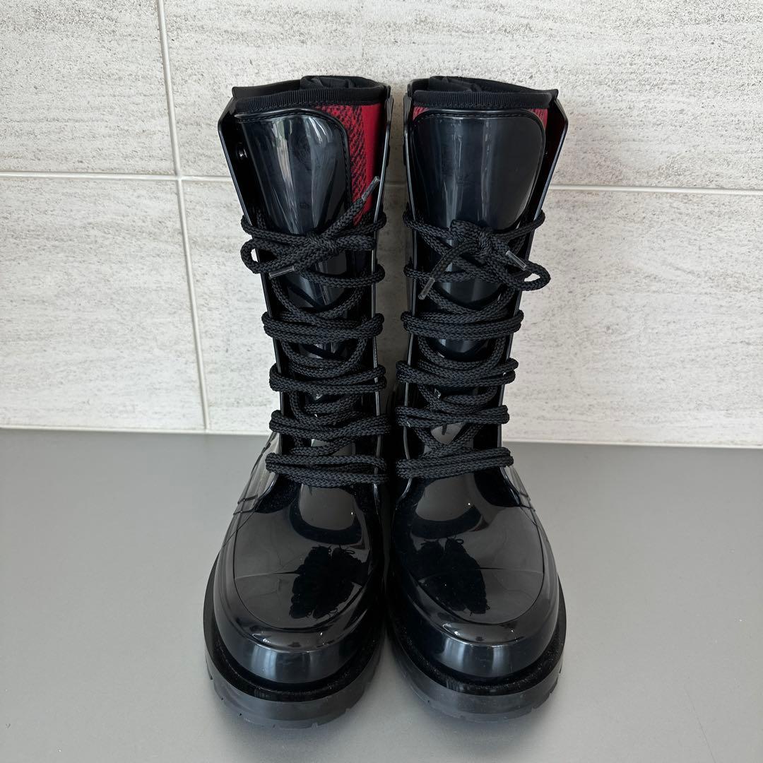 新品！Dior ブラック レインシューズ