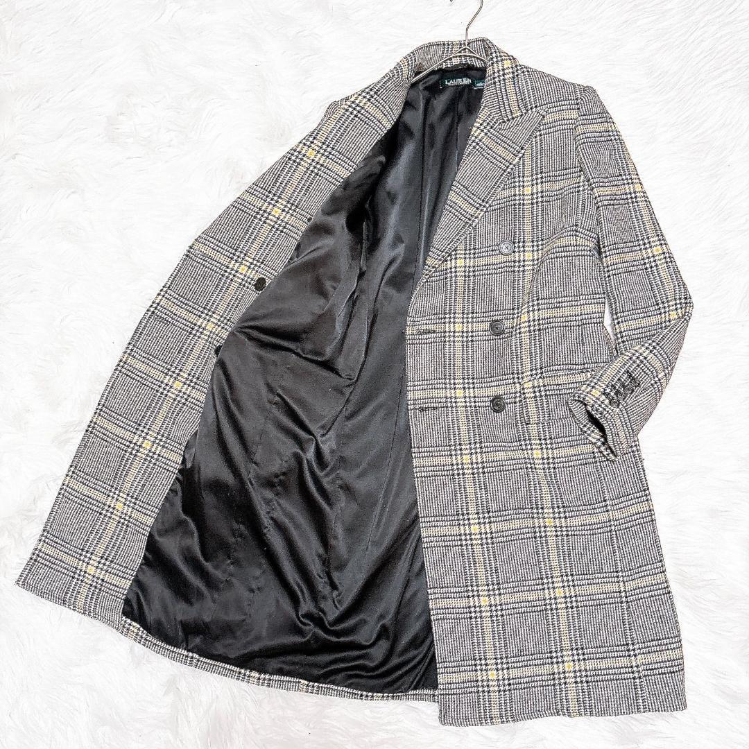LAUREN RALPH LAUREN グランチェック ダブルコート サイズ2 - メルカリ