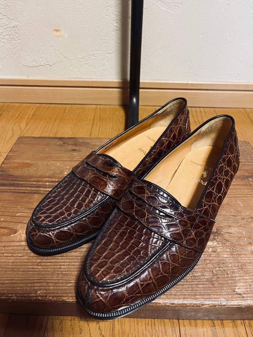 POLO RALPH LAUREN / ローファー クロコダイル - メルカリ