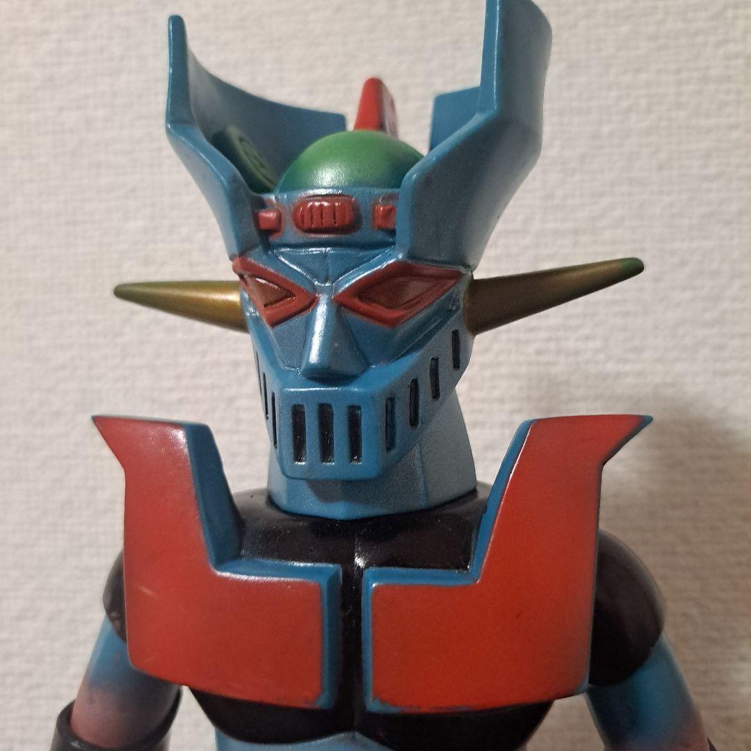 マジンガーZ ソフビ 旧バンダイ パンチ付き 当時 28.5㎝ 年代物 - メルカリ