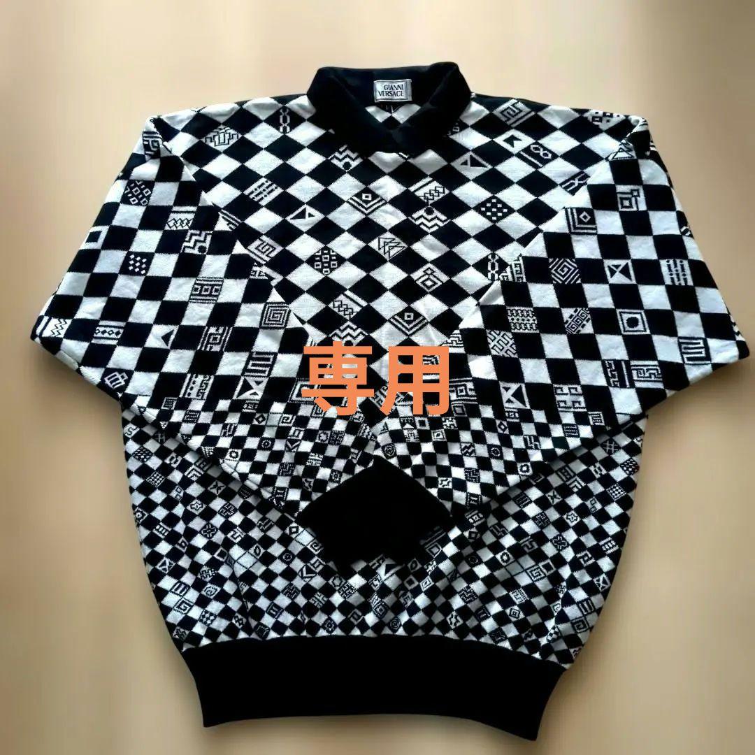 GIANNI VERSACE セーター ヴィンテージ　イタリー製　極美品 Gianni Versace（ニット/セーター）のフリマアイテム一覧