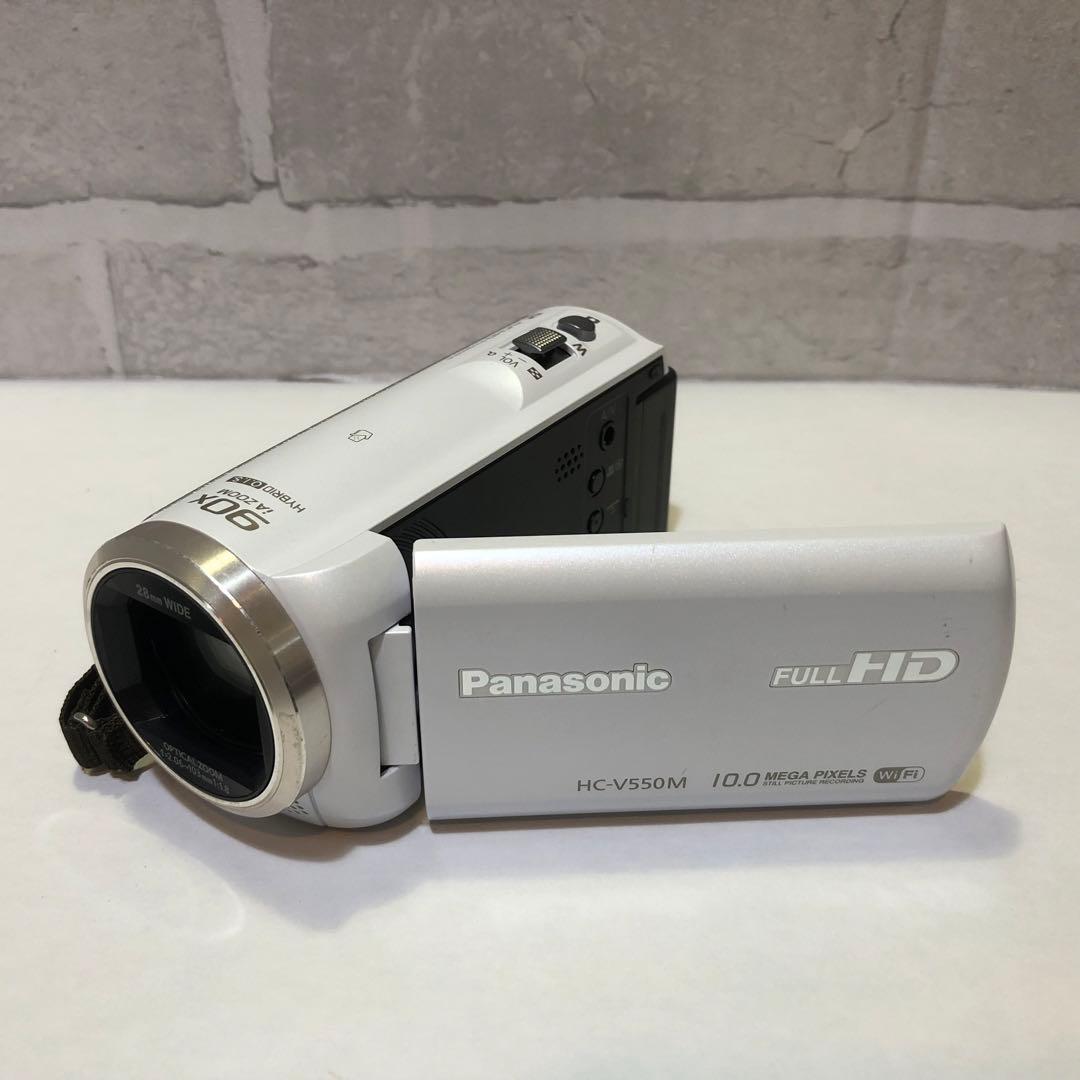 Panasonic　HC-V550M　ビデオカメラ 動作確認済み　液晶難有り 概要 デジタルハイビジョンビデオカメラ HC-V550M | デジタルビデオ