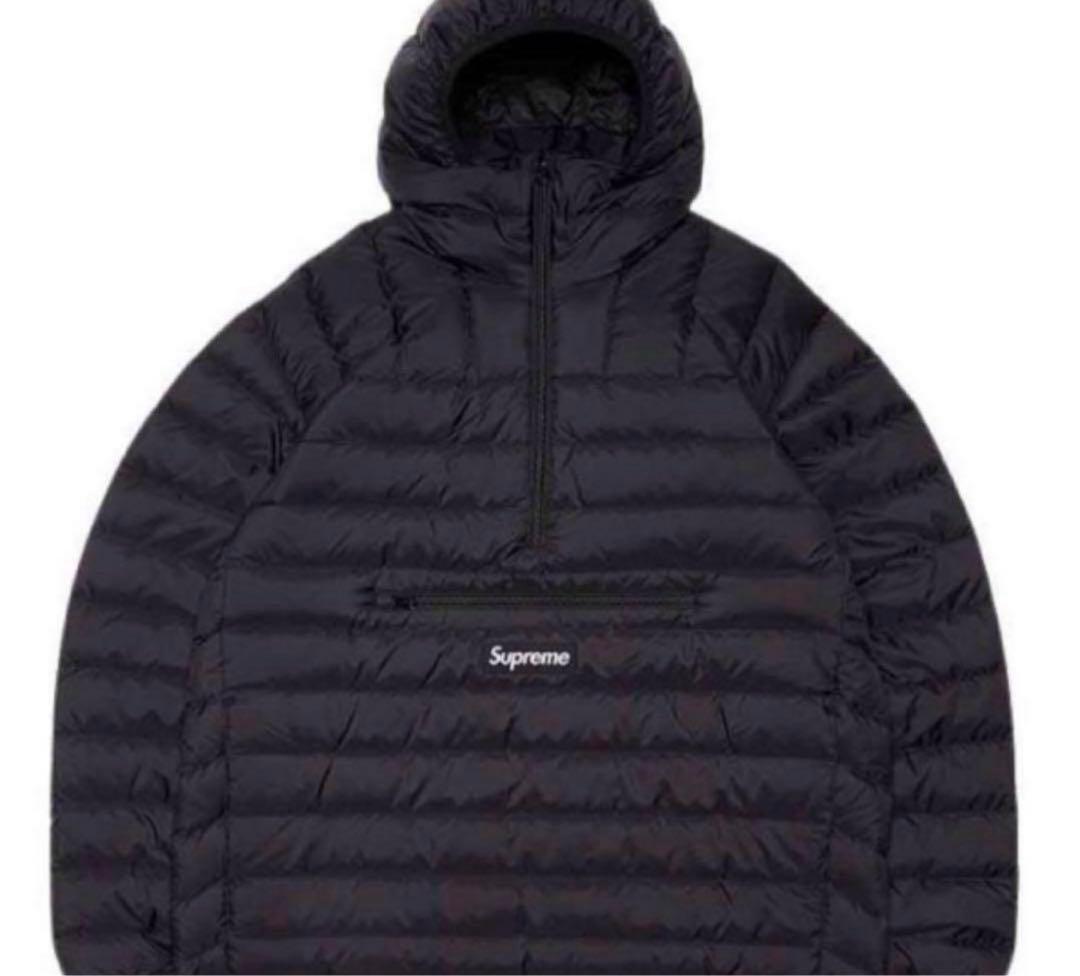 supreme マイクロダウンジャケット ブラック M - メルカリ