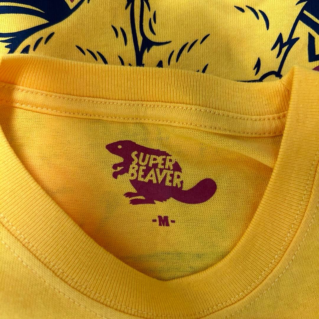 SUPER BEAVER 超海狸TシャツイエローMサイズ - メルカリ