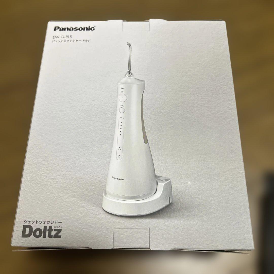 新品未使用　未開封Panasonic EW-DJ55-W WHITE Panasonic ジェットウォッシャー ドルツ EW-DJ55-W（白） Doltz 口腔