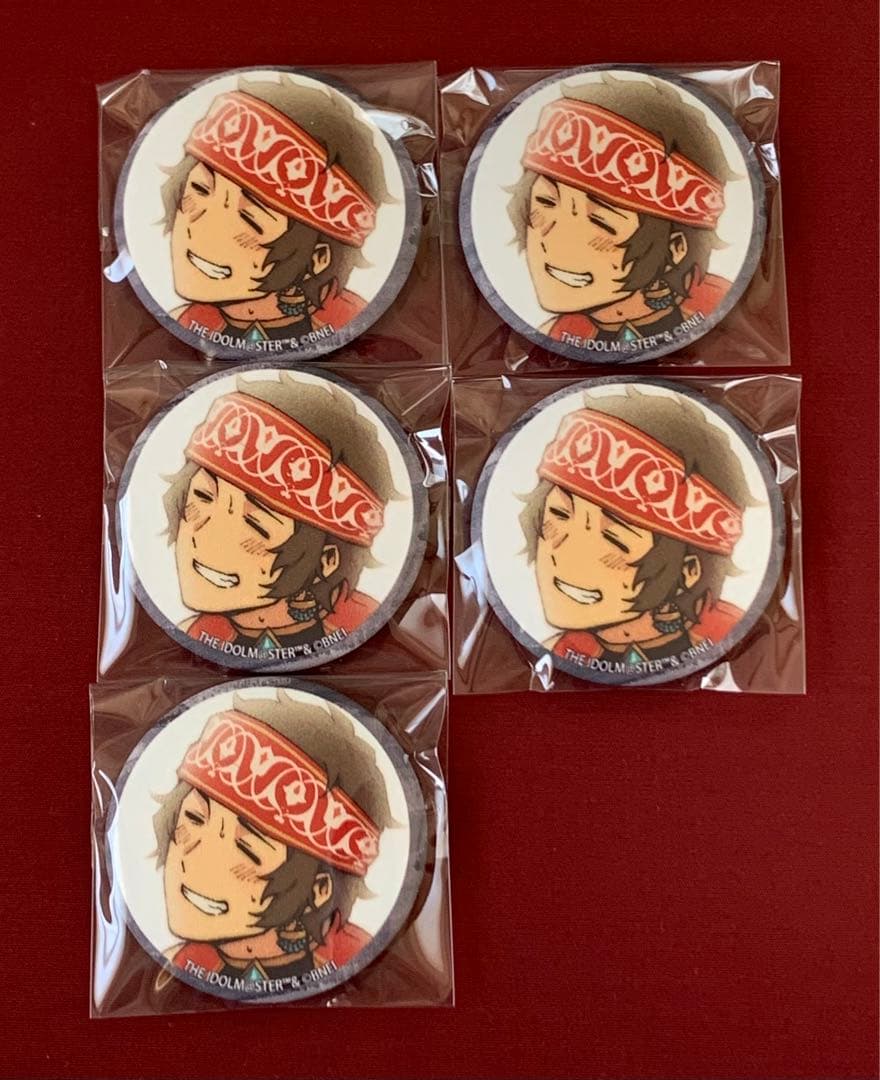 SideM『あの時の思い出』公式トレーディングキャンバス風缶バッジC