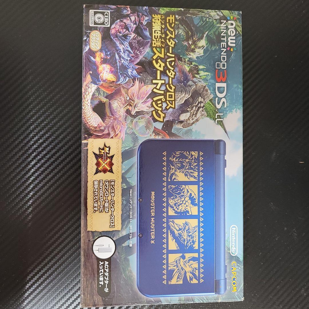 新品　未開封　Newニンテンドー3DS LL モンスターハンタークロス 狩猟生… Newニンテンドー3DS LL モンスターハンタークロス 狩猟生活スタート