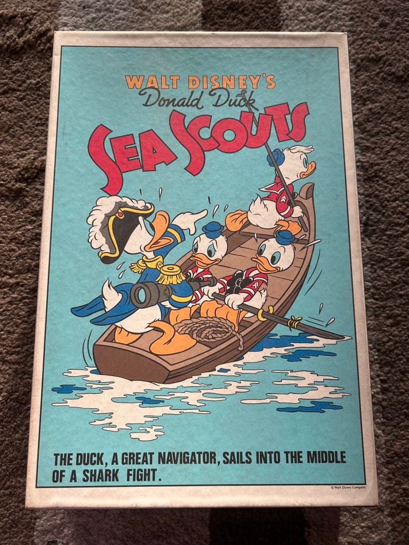 Walt Disney Donald Duck Sea Scouts パズル Walt Disney's Donald Duck Sea Scouts Serigraph Litho Poster | eBay