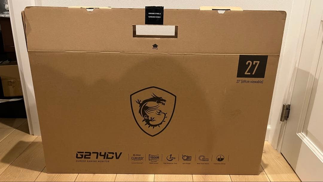 MSI G274CV 27インチ曲面モニター MSI G274CV