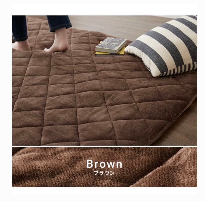 開封済未使用こたつ185ラグカバー2畳ジャパネットモリリン6層ラグ 極厚